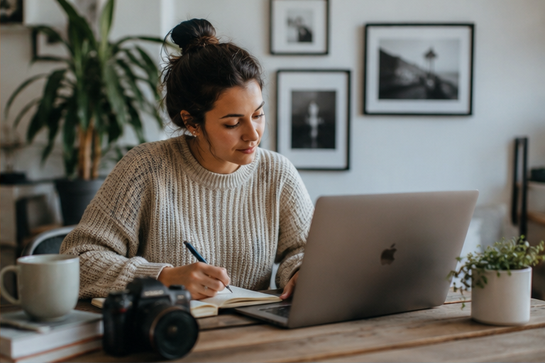 Freelancer invoice and payment workspace